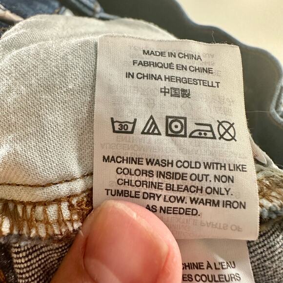 Madewell Women's 25 The High-Rise Slim BoyJean Medium Wash Stretch Denim - Picture 6 of 9